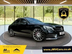Black Used 2018 Mercedes C200 AMG Line Premium Sedan | £15,975 (A bit pricey)