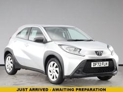 Silver Used 2022 Toyota Aygo PURE Hatchback | £12,402 (Good price)