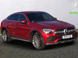 Red Used 2019 Mercedes GLC220 Active Coupe | £25,799 (Fair price)