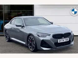 Skyscraper grey metallic New 2025 BMW 220 M Sport Coupe | £35,995 (A bit pricey)
