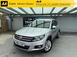Silver Used 2014 VW Tiguan Match SUV | £7,290 (Fair price)