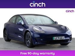 Blue Used 2021 Tesla Model 3 Long Range AWD Sedan | £20,149 (Fair price)