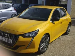Faro yellow Used 2022 Peugeot 208 Active+ Hatchback | £13,495 (Fair price)
