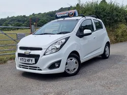 White Used 2013 Chevrolet Spark LT Hatchback | £2,395 (Fair price)