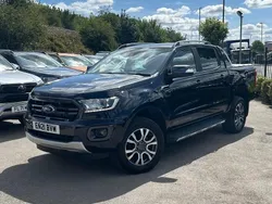 Black Used 2021 Ford Ranger Wildtrack Pickup | £18,325 (Good price)