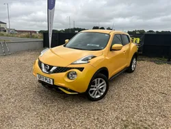 Yellow Used 2017 Nissan Juke N-Connecta SUV | £7,695 (A bit pricey)