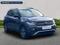 Grey Used 2022 VW T-Cross Black Edition SUV | £16,788 (Fair price)