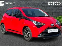 Red Used 2021 Toyota Aygo Trend Hatchback | £10,480 (Fair price)