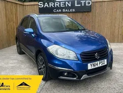 Blue Used 2014 Suzuki SX4 S-Cross SZ-T SUV | £7,695 (Fair price)