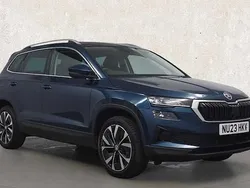 Blue Used 2023 Skoda Karoq SE L SUV | £23,463 (Fair price)