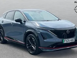 Two tone stealth grey/pearl black roof Used 2025 Nissan Ariya Nismo SUV | £46,969