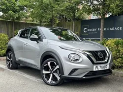 Silver Used 2021 Nissan Juke Tekna SUV | £18,500 (A bit pricey)