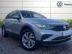 Silver Used 2021 VW Tiguan Life SUV | £19,495 (Fair price)