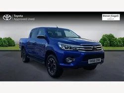 Blue Used 2018 Toyota HiLux Pickup | £22,990 (Fair price)