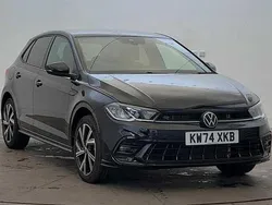 Black Used 2025 VW Polo R-line Hatchback | £21,784 (Fair price)