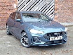 Blue Used 2023 Ford Focus ST-Line X Hatchback | £18,498 (A bit pricey)
