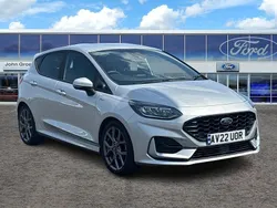 Silver Used 2022 Ford Fiesta ST-Line Hatchback | £13,295 (Fair price)