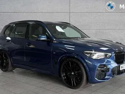 Blue Used 2022 BMW X5 M Sport SUV | £47,191 (Good price)