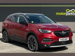 Hot red premium Used 2020 Vauxhall Grandland X Ultimate SUV | £14,500 (Fair price)