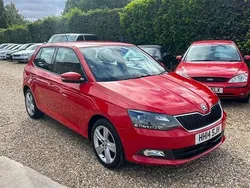Red Used 2018 Skoda Fabia SE L Hatchback | £9,499 (Fair price)