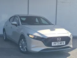 Silver Used 2022 Mazda 3 Hatchback | £15,998 (Good price)