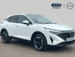 White Used 2024 Nissan Qashqai N-Connecta SUV | £21,995 (A bit pricey)