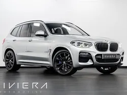 Glacier silver Used 2019 BMW X3 M Sport SUV | £22,495 (Fair price)
