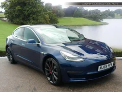 Blue Used 2019 Tesla Model 3 Performance Sedan | £16,000 (Good price)