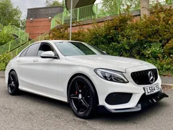 White Used 2014 Mercedes C220 AMG line Sedan | £9,995 (Expensive)