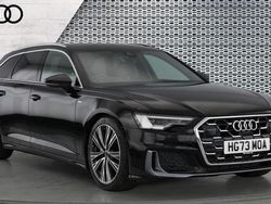 Black Used 2023 Audi A6 S-Line Estate | £29,925 (Fair price)