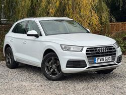 White Used 2018 Audi Q5 Sport SUV | £12,495 (Fair price)