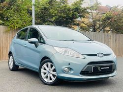 Blue Used 2009 Ford Fiesta Zetec Hatchback | £5,595 (A bit pricey)