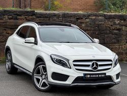 White Used 2017 Mercedes GLA220 AMG line SUV | £12,495 (Fair price)