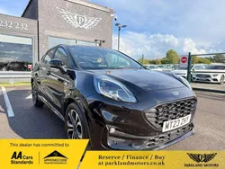 Black Used 2023 Ford Puma Gen-E ST-Line SUV | £14,495 (Good price)