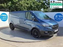 Blue metallic (metallic paint) Used 2021 Ford Transit Custom | £16,995 (Good price)