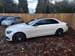 White Used 2021 Mercedes E220 Sedan | £24,000 (A bit pricey)