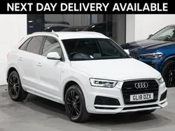 White Used 2018 Audi Q3 S-Line SUV | £11,995 (Super price)