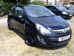 Black Used 2012 Vauxhall Corsa Edition Hatchback | £2,295 (Fair price)