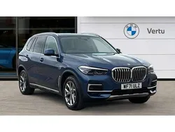 Blue Used 2021 BMW X5 xLine SUV | £41,608 (Good price)