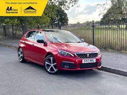 Red Used 2017 Peugeot 308 GT-line Hatchback | £7,995 (Fair price)