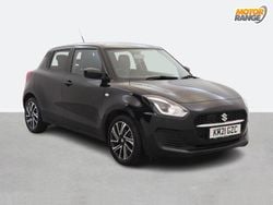Black Used 2021 Suzuki Swift SZ-L Hatchback | £10,595 (Fair price)