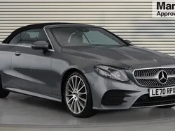 Grey Used 2021 Mercedes E220 AMG Line Premium Cabriolet | £26,995 (Fair price)