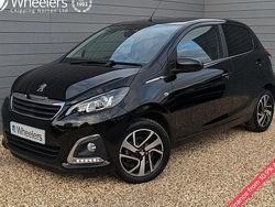 Black Used 2021 Peugeot 108 Allure Hatchback | £9,500 (Fair price)