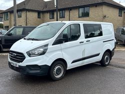 White Used 2018 Ford Transit Custom Van | £13,975 (A bit pricey)