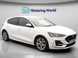 White Used 2023 Ford Focus ST-Line Hatchback | £13,700 (Fair price)