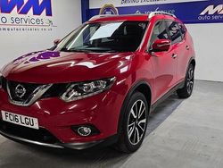 Red Used 2016 Nissan X-Trail N-TEC SUV | £11,595 (Fair price)