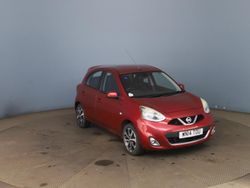 Red Used 2014 Nissan Micra Tekna Hatchback | £3,290 (Fair price)