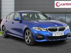Blue Used 2020 BMW 330 M Sport Sedan | £22,266 (Fair price)