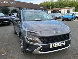 Grey Used 2021 Hyundai Kona Premium SUV | £17,495 (A bit pricey)