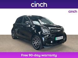 Black Used 2022 Smart ForFour Electric Drive Exclusive Hatchback | £9,249 (Fair price)